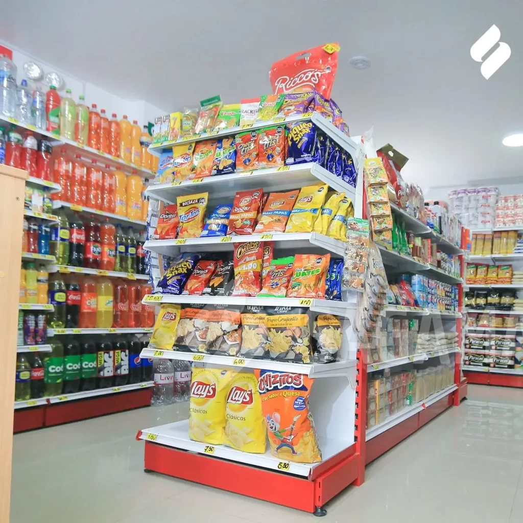 Góndola para minimarket con envío rápido